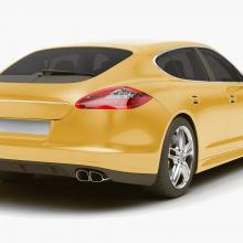 HP Quantum window tinting installed on a Porsche Photo of Solar Gard HP Quantum window tinting installed on a Porsche