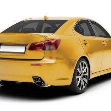 NR Galaxie window tinting installed on a Lexus Photo of Solar Gard NR Galaxie window tinting installed on a Lexus